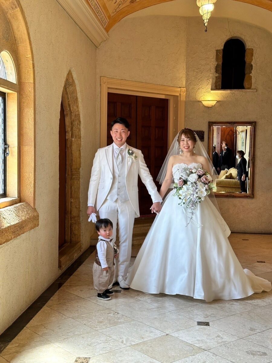 笑顔溢れるファミリー婚♪ ｜シャルム ドゥ グレイス